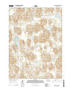 Stockdale Lake Nebraska Current topographic map, 1:24000 scale, 7.5 X 7.5 Minute, Year 2014