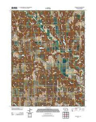 Stockville Nebraska Historical topographic map, 1:24000 scale, 7.5 X 7.5 Minute, Year 2011