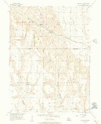 Stockville NE Nebraska Historical topographic map, 1:24000 scale, 7.5 X 7.5 Minute, Year 1956