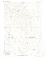 Stockville NE Nebraska Historical topographic map, 1:24000 scale, 7.5 X 7.5 Minute, Year 1956