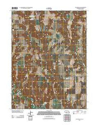 Stockville SE Nebraska Historical topographic map, 1:24000 scale, 7.5 X 7.5 Minute, Year 2011