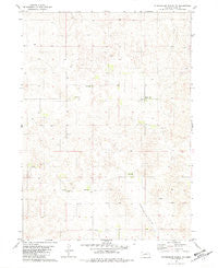 Stonehouse Ranch NW Nebraska Historical topographic map, 1:24000 scale, 7.5 X 7.5 Minute, Year 1981