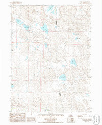 Storm Lake Nebraska Historical topographic map, 1:24000 scale, 7.5 X 7.5 Minute, Year 1986