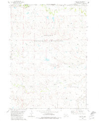 Story NE Nebraska Historical topographic map, 1:24000 scale, 7.5 X 7.5 Minute, Year 1980