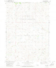 Story Nebraska Historical topographic map, 1:24000 scale, 7.5 X 7.5 Minute, Year 1980