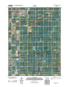 Stromsburg Nebraska Historical topographic map, 1:24000 scale, 7.5 X 7.5 Minute, Year 2011