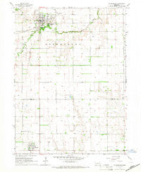 Stromsburg Nebraska Historical topographic map, 1:24000 scale, 7.5 X 7.5 Minute, Year 1965