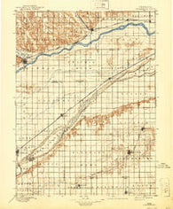 Stromsburg Nebraska Historical topographic map, 1:125000 scale, 30 X 30 Minute, Year 1896