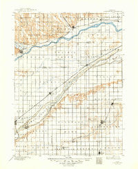 Stromsburg Nebraska Historical topographic map, 1:125000 scale, 30 X 30 Minute, Year 1896