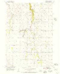 Stuart NE Nebraska Historical topographic map, 1:24000 scale, 7.5 X 7.5 Minute, Year 1954