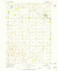 Stuart Nebraska Historical topographic map, 1:24000 scale, 7.5 X 7.5 Minute, Year 1954