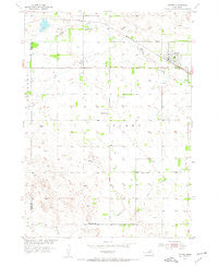 Stuart Nebraska Historical topographic map, 1:24000 scale, 7.5 X 7.5 Minute, Year 1954