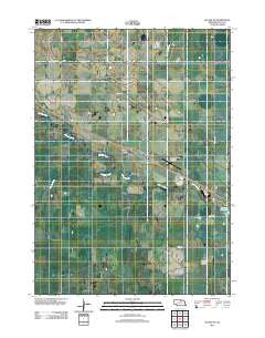 Stuart SE Nebraska Historical topographic map, 1:24000 scale, 7.5 X 7.5 Minute, Year 2011