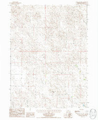 Sugar Loaf Hill Nebraska Historical topographic map, 1:24000 scale, 7.5 X 7.5 Minute, Year 1986