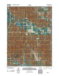 Sumner Nebraska Historical topographic map, 1:24000 scale, 7.5 X 7.5 Minute, Year 2011