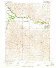 Sumner Nebraska Historical topographic map, 1:24000 scale, 7.5 X 7.5 Minute, Year 1962