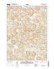 Sunflower Lake Nebraska Current topographic map, 1:24000 scale, 7.5 X 7.5 Minute, Year 2014