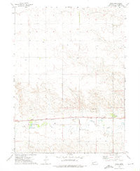 Sunol Nebraska Historical topographic map, 1:24000 scale, 7.5 X 7.5 Minute, Year 1972