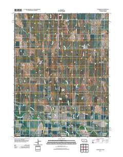 Superior Nebraska Historical topographic map, 1:24000 scale, 7.5 X 7.5 Minute, Year 2011