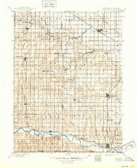 Superior Nebraska Historical topographic map, 1:125000 scale, 30 X 30 Minute, Year 1898