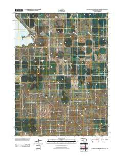 Sutherland Reservoir East Nebraska Historical topographic map, 1:24000 scale, 7.5 X 7.5 Minute, Year 2011