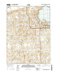 Sutherland Reservoir West Nebraska Current topographic map, 1:24000 scale, 7.5 X 7.5 Minute, Year 2014