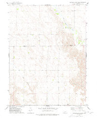 Suttlers Canyon West Nebraska Historical topographic map, 1:24000 scale, 7.5 X 7.5 Minute, Year 1973