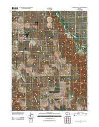 Suttlers Canyon West Nebraska Historical topographic map, 1:24000 scale, 7.5 X 7.5 Minute, Year 2011