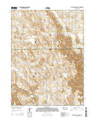 Suttlers Canyon West Nebraska Current topographic map, 1:24000 scale, 7.5 X 7.5 Minute, Year 2014