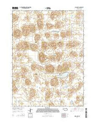 Swan Lake Nebraska Current topographic map, 1:24000 scale, 7.5 X 7.5 Minute, Year 2014