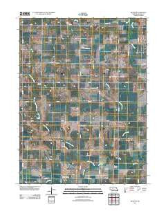 Swanton Nebraska Historical topographic map, 1:24000 scale, 7.5 X 7.5 Minute, Year 2011