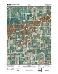 Swedehome Nebraska Historical topographic map, 1:24000 scale, 7.5 X 7.5 Minute, Year 2011