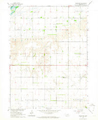 Swedehome Nebraska Historical topographic map, 1:24000 scale, 7.5 X 7.5 Minute, Year 1962