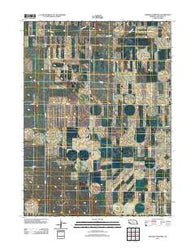 Swedish Cemetery Nebraska Historical topographic map, 1:24000 scale, 7.5 X 7.5 Minute, Year 2011