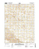 Swedish Cemetery Nebraska Current topographic map, 1:24000 scale, 7.5 X 7.5 Minute, Year 2014