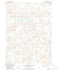 Sybrant Nebraska Historical topographic map, 1:24000 scale, 7.5 X 7.5 Minute, Year 1982