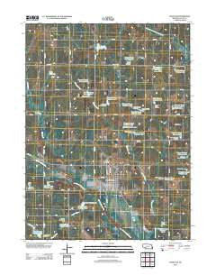 Syracuse Nebraska Historical topographic map, 1:24000 scale, 7.5 X 7.5 Minute, Year 2012