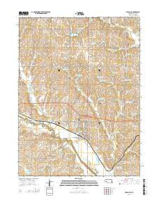 Syracuse Nebraska Current topographic map, 1:24000 scale, 7.5 X 7.5 Minute, Year 2014