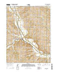 Table Rock Nebraska Current topographic map, 1:24000 scale, 7.5 X 7.5 Minute, Year 2014