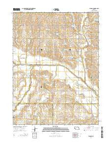 Talmage Nebraska Current topographic map, 1:24000 scale, 7.5 X 7.5 Minute, Year 2014