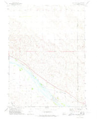 Tar Valley SW Nebraska Historical topographic map, 1:24000 scale, 7.5 X 7.5 Minute, Year 1971