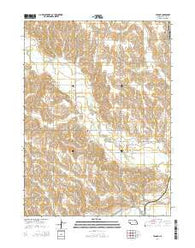 Tarnov Nebraska Current topographic map, 1:24000 scale, 7.5 X 7.5 Minute, Year 2014