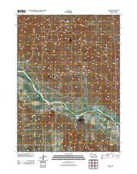 Taylor Nebraska Historical topographic map, 1:24000 scale, 7.5 X 7.5 Minute, Year 2011