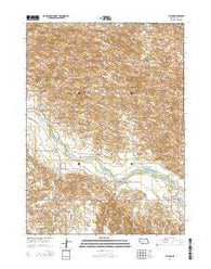 Taylor Nebraska Current topographic map, 1:24000 scale, 7.5 X 7.5 Minute, Year 2014