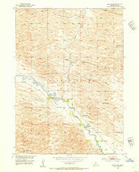 Taylor NE Nebraska Historical topographic map, 1:24000 scale, 7.5 X 7.5 Minute, Year 1952