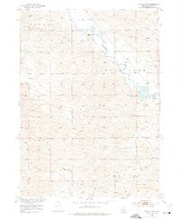 Taylor NW Nebraska Historical topographic map, 1:24000 scale, 7.5 X 7.5 Minute, Year 1952