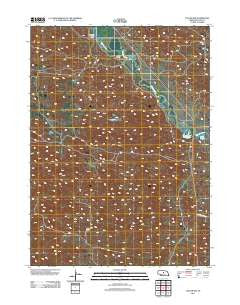 Taylor NW Nebraska Historical topographic map, 1:24000 scale, 7.5 X 7.5 Minute, Year 2011