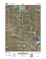Tecumseh Nebraska Historical topographic map, 1:24000 scale, 7.5 X 7.5 Minute, Year 2012