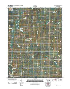 Tecumseh NE Nebraska Historical topographic map, 1:24000 scale, 7.5 X 7.5 Minute, Year 2011