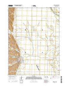 Tekamah Nebraska Current topographic map, 1:24000 scale, 7.5 X 7.5 Minute, Year 2014